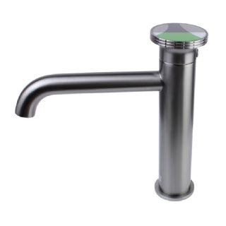 Смеситель для раковины Bronze de Luxe 9009GM-G, графит/зеленый